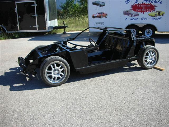 This chassis will be one of the items on display at the V-8 Archie Open Hou...